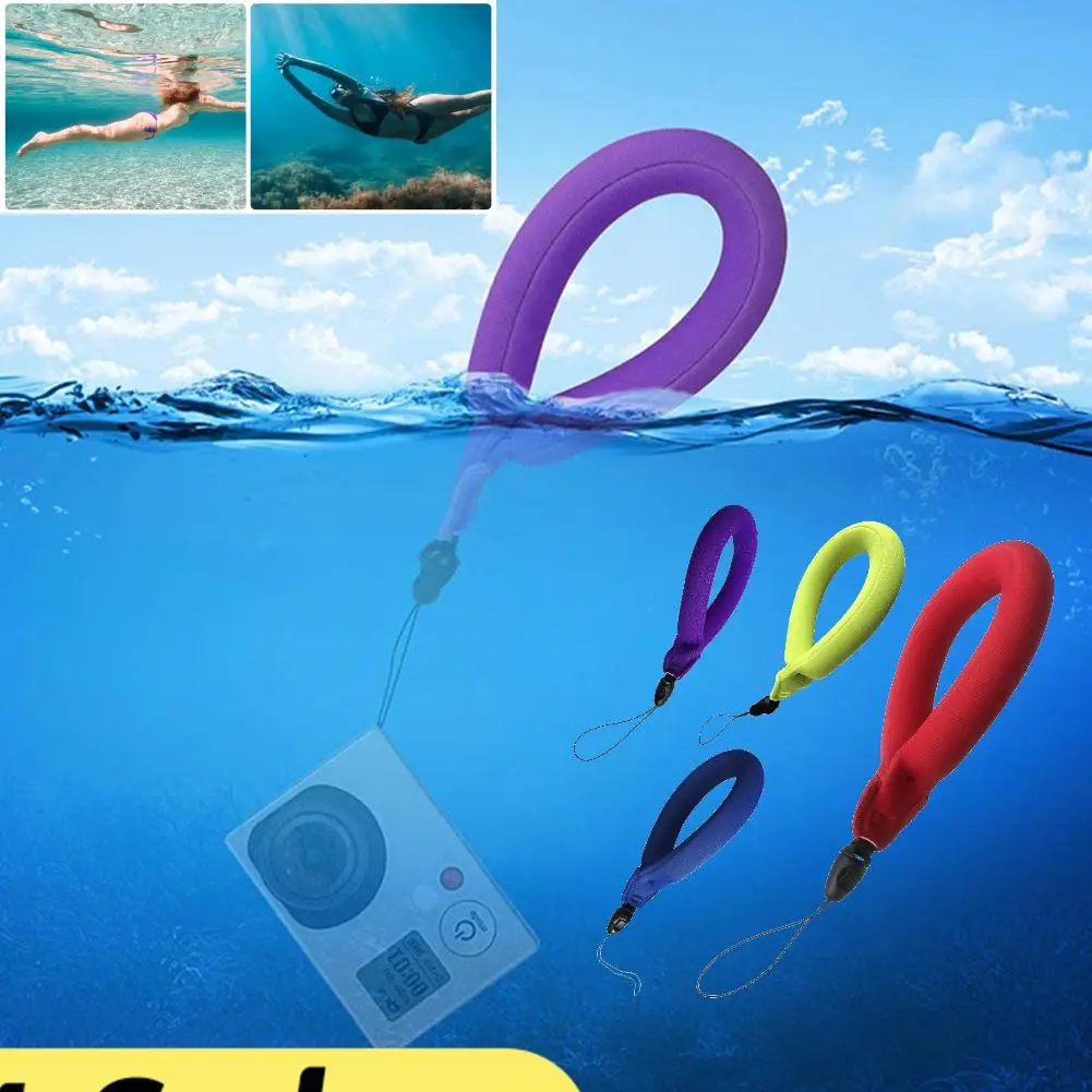 250G Floating Wrist Strap Detachable Neoprene Buoyancy Wristband Belt Preventing Camera Key Phone From Sinking Diving WristStrap