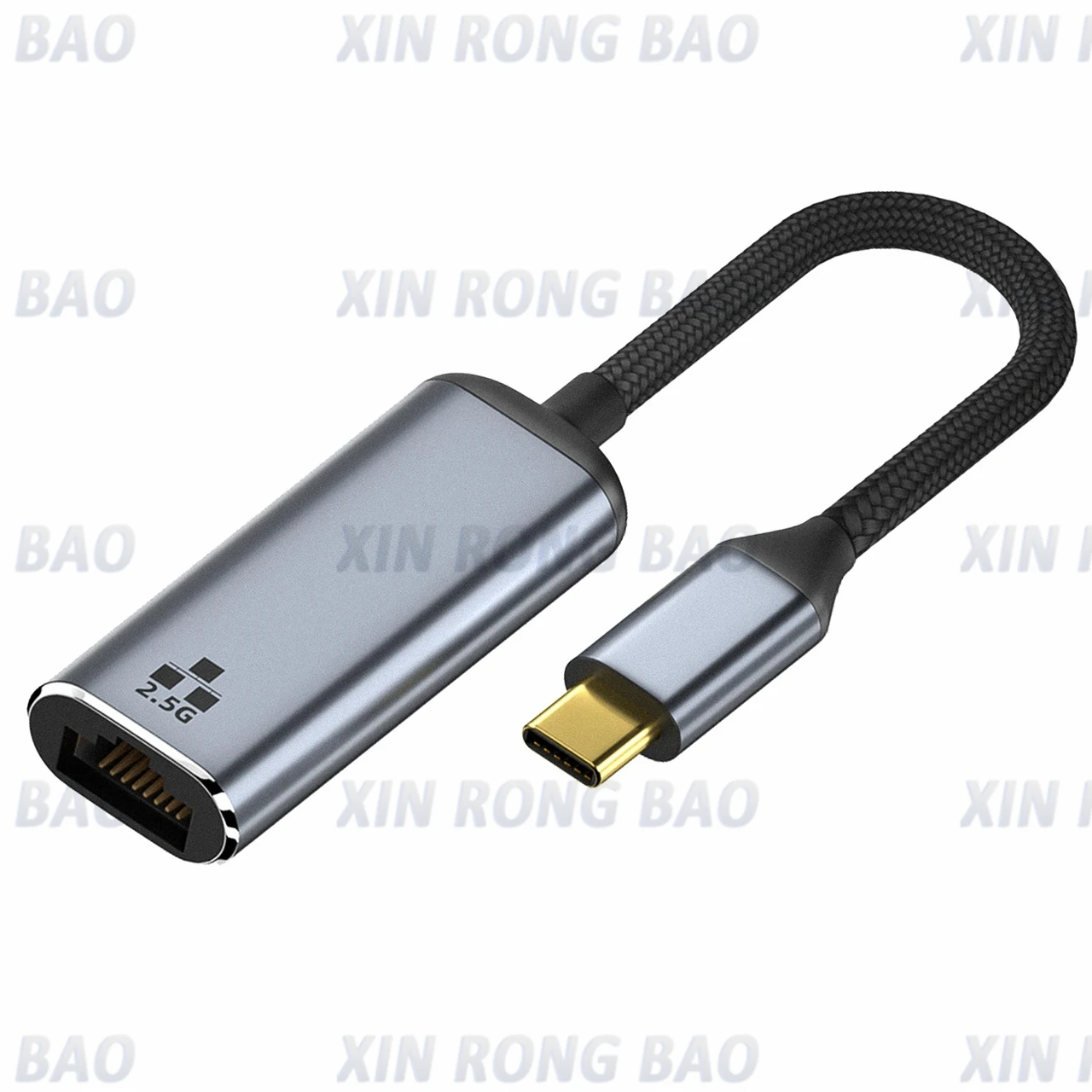 2500Mbps 2.5G USB C Ethernet Adapter 2.5 Gigabit Type C to Lan RJ45 Network Card for MacBook iPad Pro USB 3.0 Ethernet Adapter