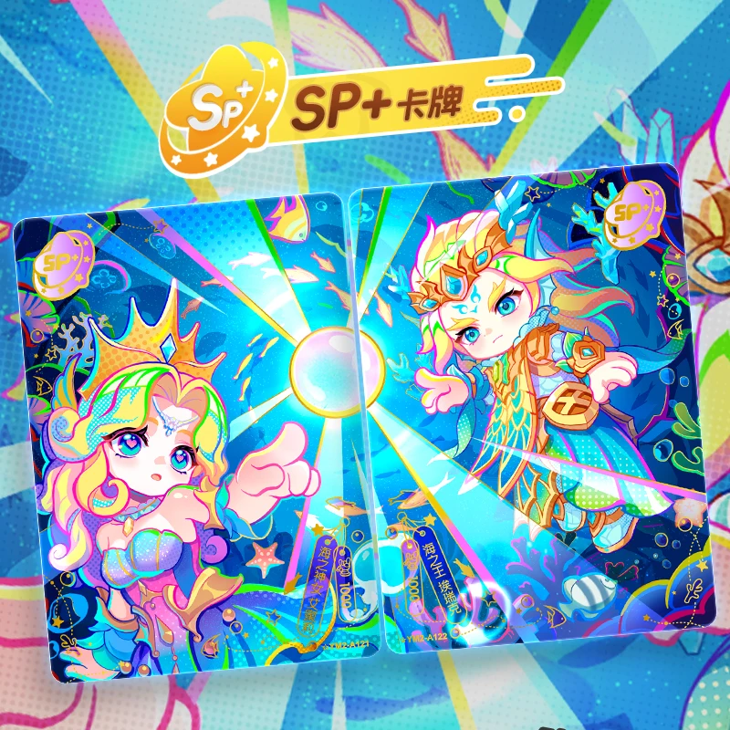 KAYOU Echte Star of Yuan Meng Party Collection Series-kaarten Leuke kindercollectie Vakantiecadeau Speelgoedkaarten Originele doos