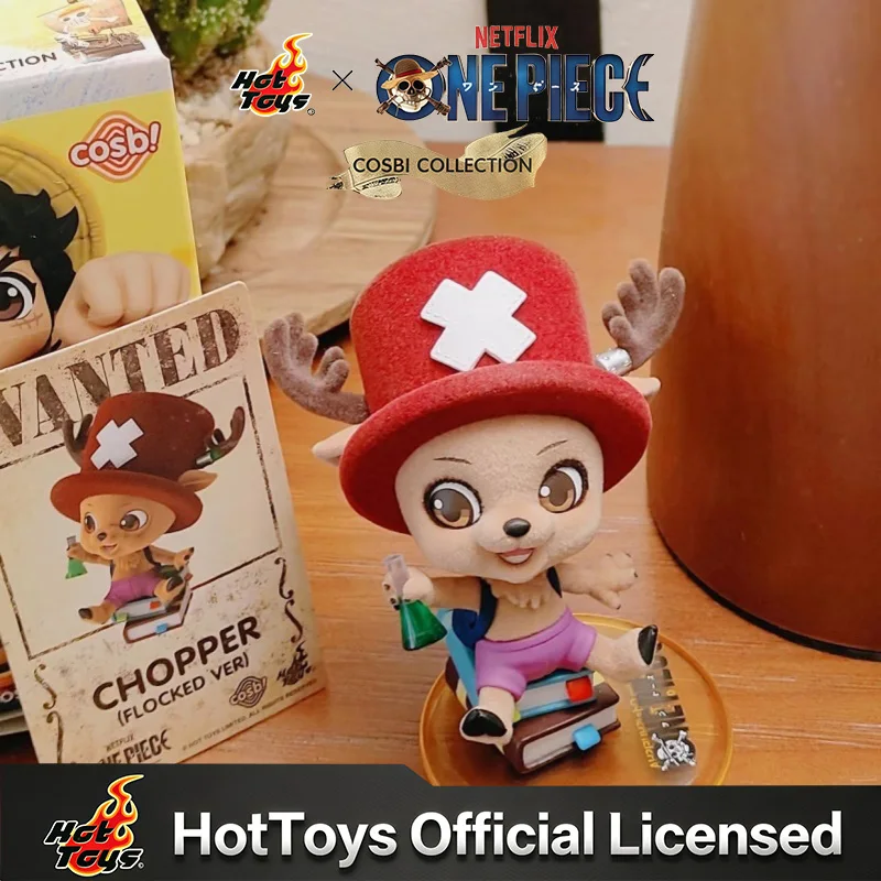 

Hot Toys Live Action Version Of One Piece Cosbi Blind Box Luffy/Zoro/Chopper Anime Peripheral Desktop Decoration Friend Gift