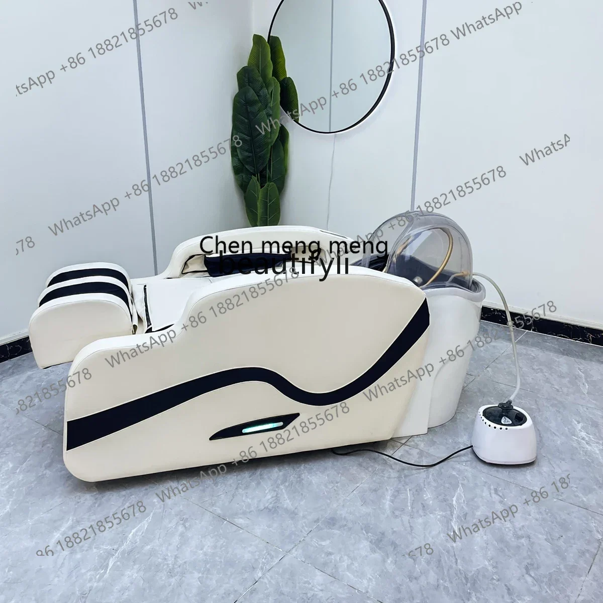 cc182R High-end intelligent massage shampoo bed constant temperature water circulation hair salon multifunctional head treatmen