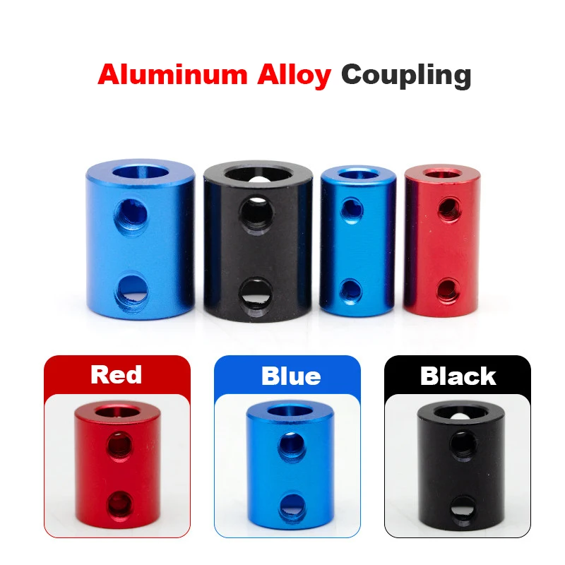 1Pcs D12L18 D14/20L25 Aluminum Alloy Couplings Bore 3/4/5/6/6.35/7/8/9/10/12/14mm Flexible Shaft Coupler 3D Printers Motor Part