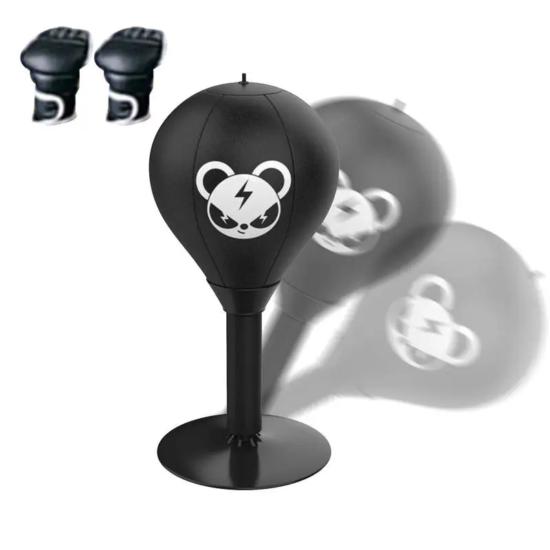 

Desktop Punching Bag Desk Boxing Bag With Suction Cup Stress Relief Tabletop Punching Bag Heavy Duty Stress Relief Fun Rage Bag