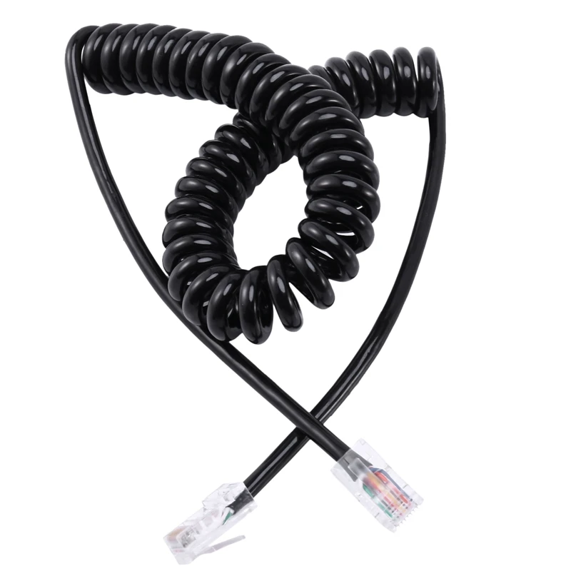 5X 8Pin Microphone Cable Cord For Icom Mobile Radio Speaker Mic HM-98 HM-133 HM-133V HM-133S DTMF For IC-2200H IC-2800H