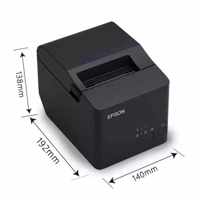 80mm Thermal Printer Epson TM-T81III Desktop POS Thermal Receipt Printer Epson TM-T100W for Kitchen Supermarket M532A