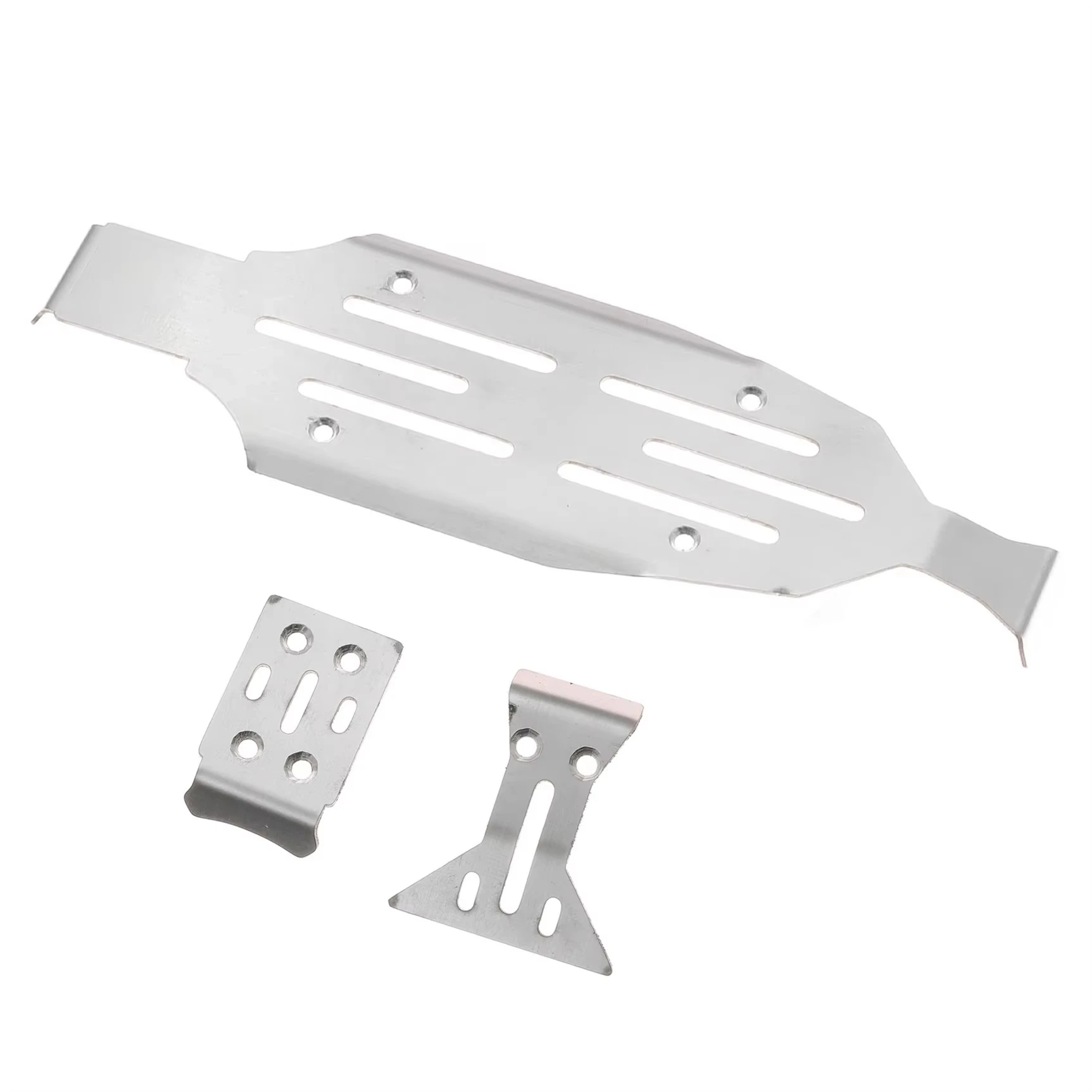 Stainless Steel Metal Bumper Chassis Armor Protection Skid Plate for  LOSI 1/24 Micro-B Buggy RC Car Upgrade OP Accessories