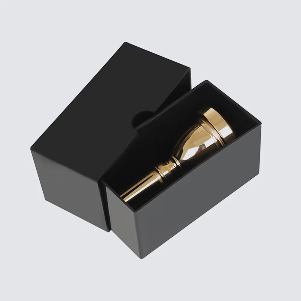 Ustnik do tuby 14 mm wykonany z litego mosiądzu, duży rozmiar, stabilne dopasowanie, idealny dla początkujących i profesjonalistów, instrument muzyczny.