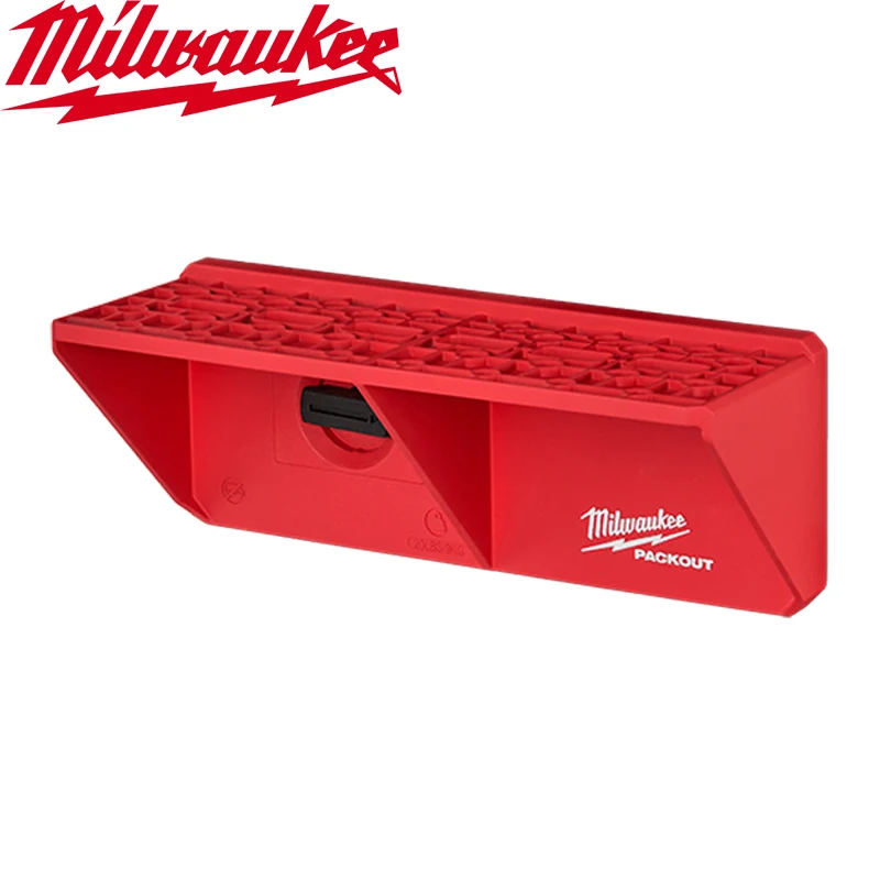 Milwaukee 48-22-8341 PACKOUT Screwdriver Rack 34 Multi-Size Slots Securely Solid Wall Mounted DIY Storage Tool