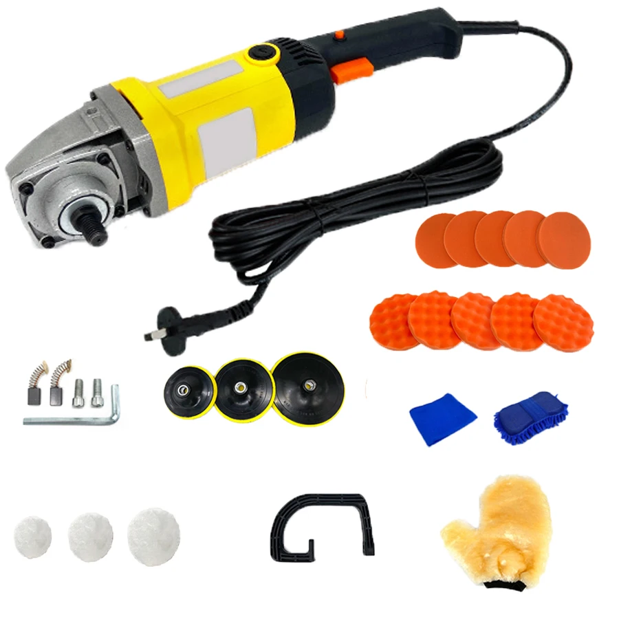 1400W Electric Car Buffer Polisher Mini Industrial DIY Orbital Polishing & Grinding Machines
