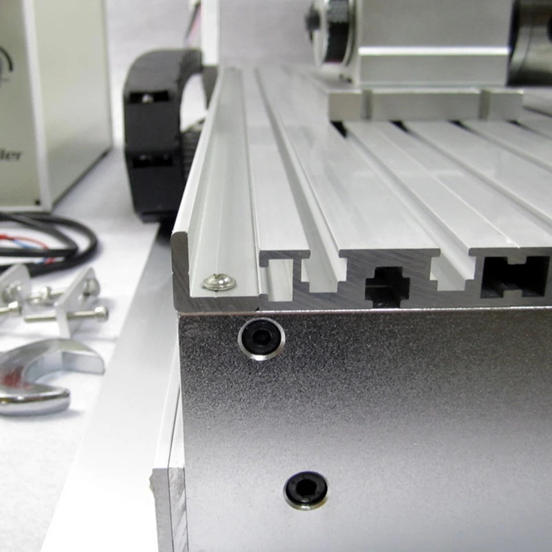 Aumentar la altura del eje Z, enrutador CNC, fresadora de perforación de grabado, husillo de 0,8/ 1,5/ 2,2 kW con tanque de agua, trabajo de madera y Metal