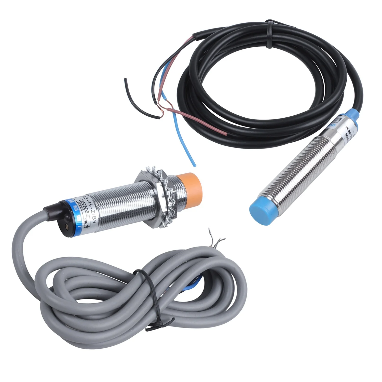 ELECT-DC 6-36V PNP NO 3-Wire 4Mm Cylindrical Inductive Proximity Sensor Approach Switch LJ12A3-4-Z/BY & LJC18A3-H-Z/BY 1-10Mm Ca