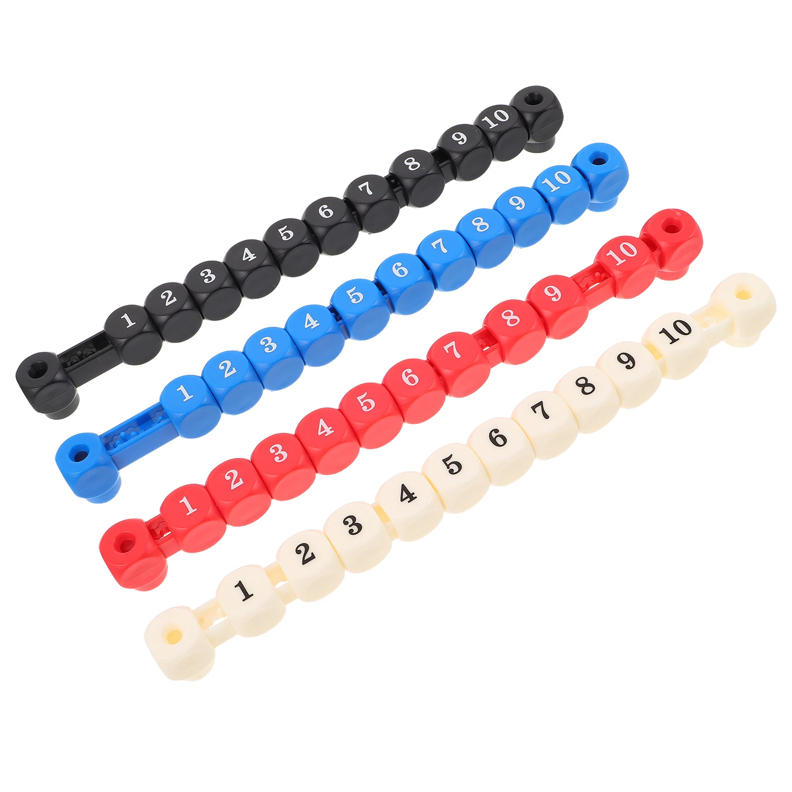 

4pcs Table Football Score Counter Portable Plastic Markers Material Accurate Scoring Foosball Accessories Gaming