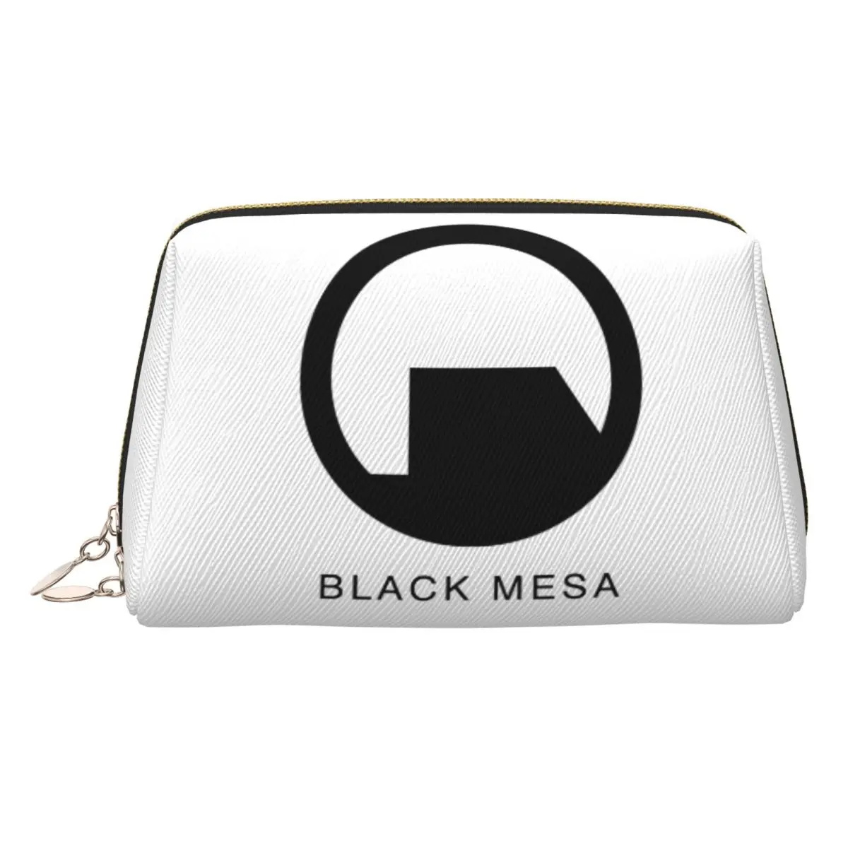 

Alyx's Black Mesa Sweater Logo Clean Women Cosmetic Bags Travel Makeup Organizer Pouch Toiletry Storage Dopp Kit Case