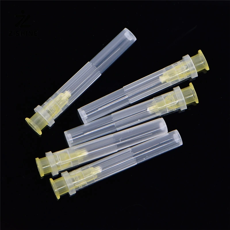 100pcs/pack Dental Root Canal Irrigation Needle Tip Dental Root Canal Irrigation Needle Single Side Opening