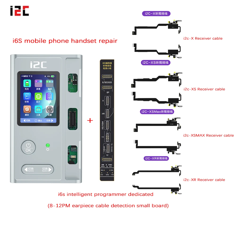 

Встроенный программатор i2c i6s для ремонта наушников