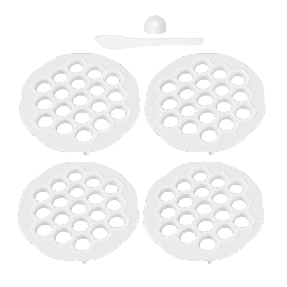 

4 set Maker Tool Russian Ravioli Press Mold Manual Dumpling Presser Set For Pierogi Food Grade Compact Kitchen Gadget