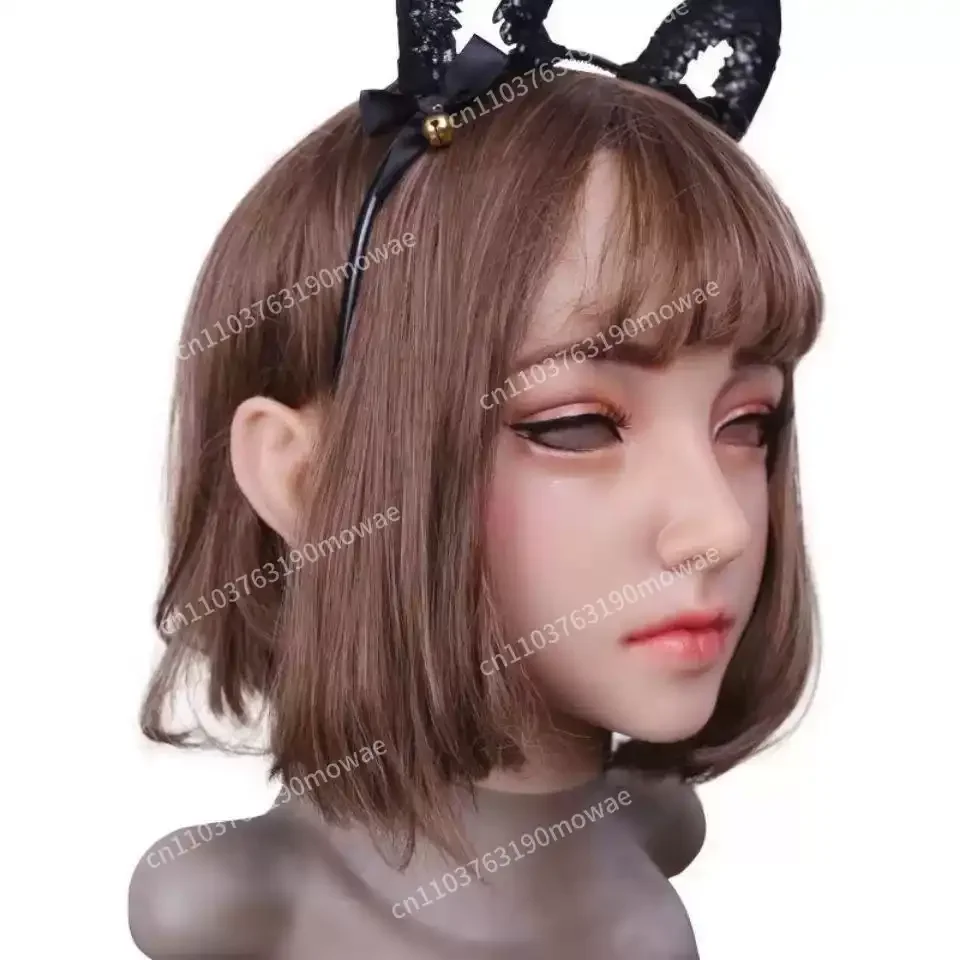 

High Quality Silicone Full Face Mask Adult Full Coverage Lifelike Cosplay Party Mask