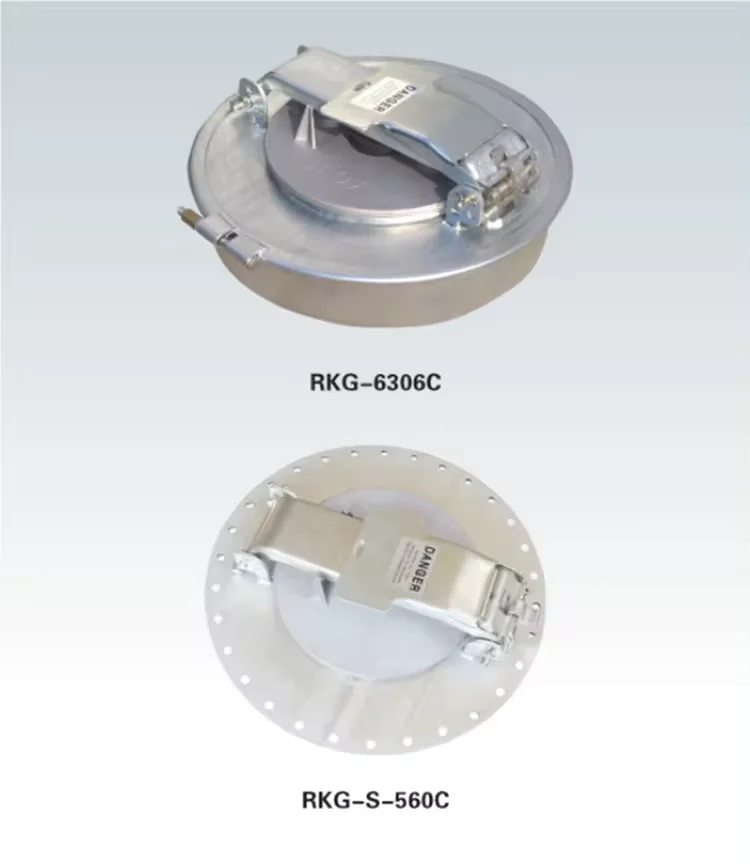 Wholesale accessories fuel tank cover for truck oil tanker manhole cover No reviews yet image 4