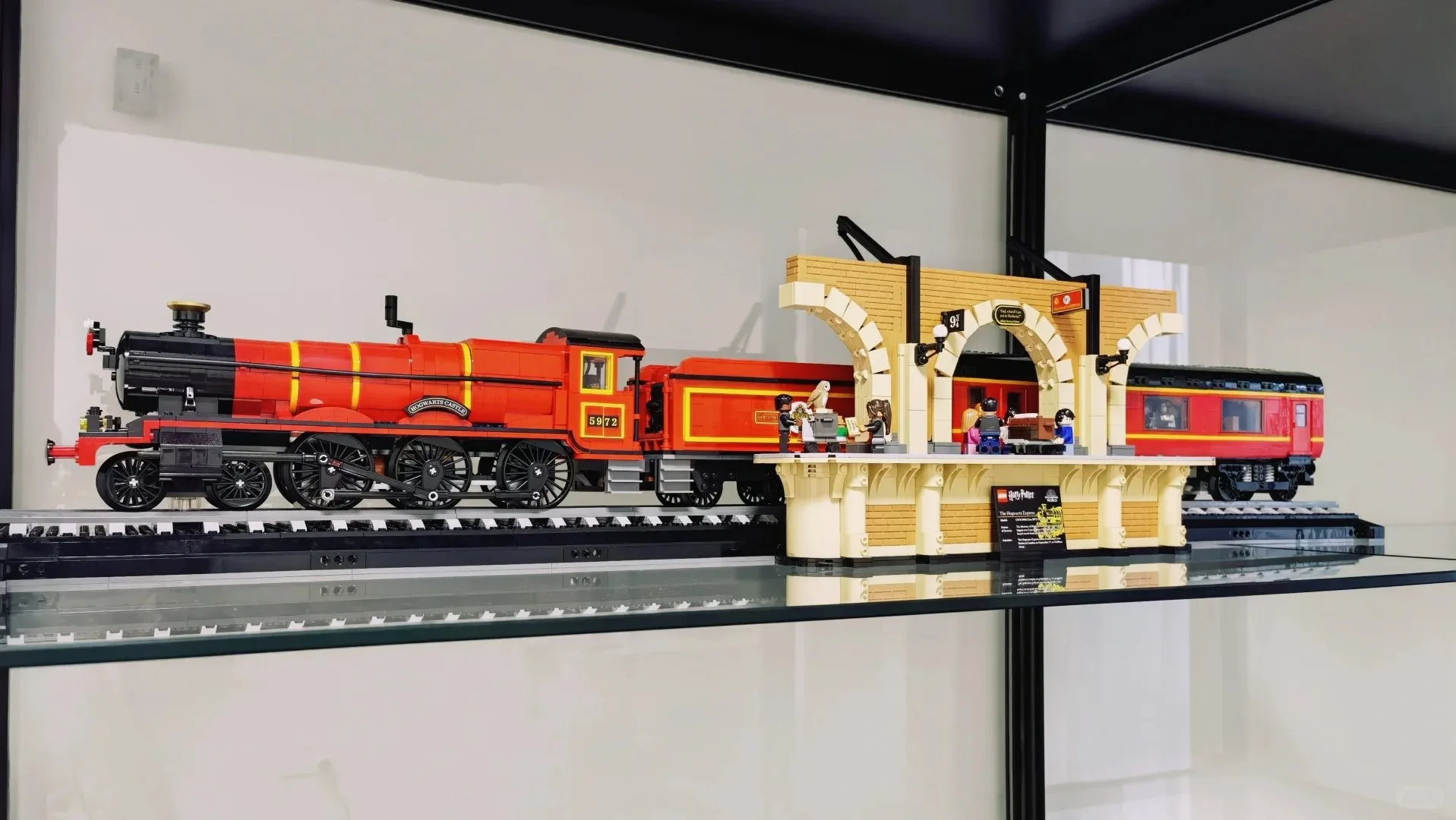 

Hogsmeaded Movie House Extension Compatible Train Station Building Blocks Bricks Model Party Toys Christmas Birthday Gift