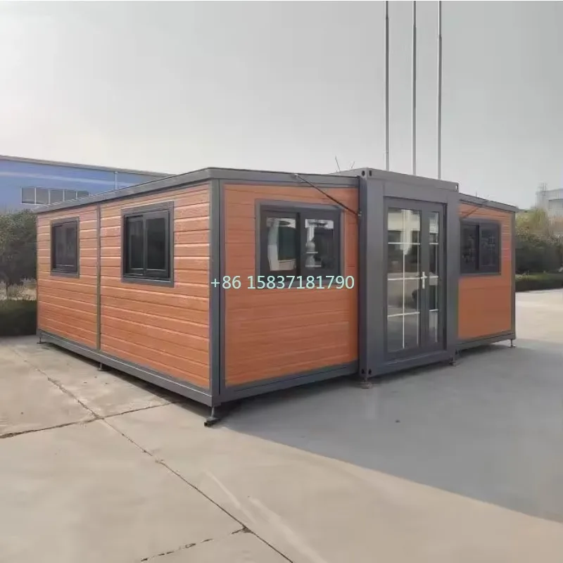 China Expandable Container House Widely Using Tiny House Casa Prefabricadas Fold Out Home Container House for Outdoor Vacation
