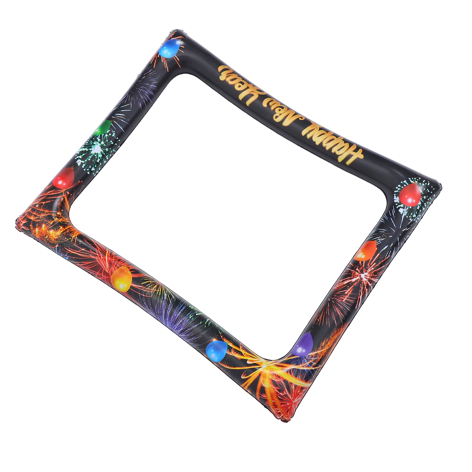 

Inflatable New Year Photo Booth Props 2026 Happy New Year Selfie Frame for Party Decorations Spring Festival Theme Party