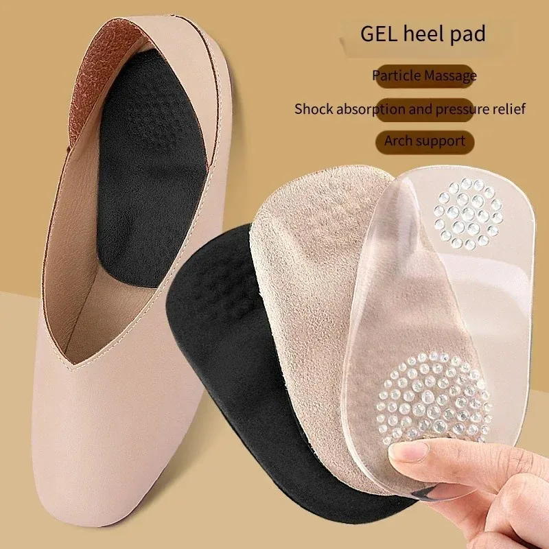 

Silicone Arch Support Pain Relieve Foot Pads Shock Absorbing Plantar Fasciitis Insole GEL Orthopedic Shoe Sole Non-Slip Cushion