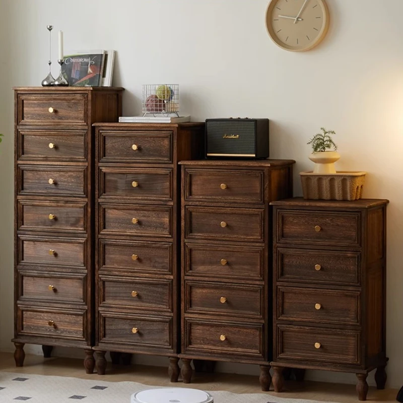 الأمريكية خمر خشبية 5-دراز مضمد 45 سنتيمتر خزانة جانبية لغرفة النوم متعددة الوظائف سميكة الخشب الرقائقي المنظم ‌