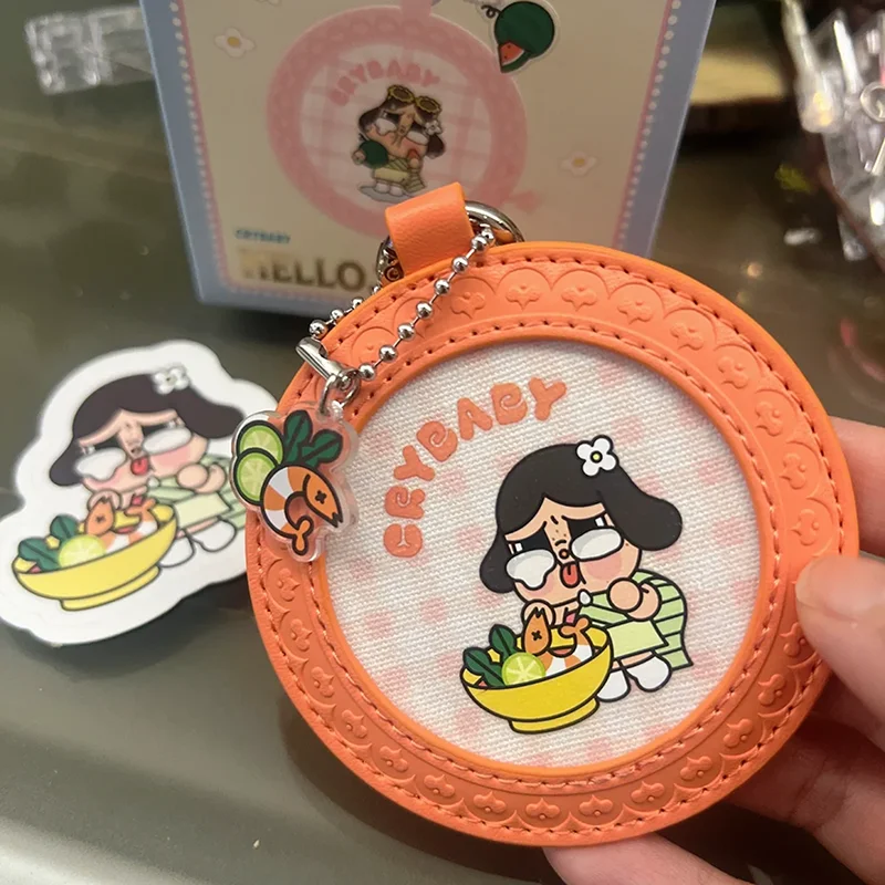 

POP MART CRYBABY HELLO THAILAND SERIES- Mirror Pendant Mystery Box Genuine Blind Box Guess Toys Bag Ornament Figurine Home Decor
