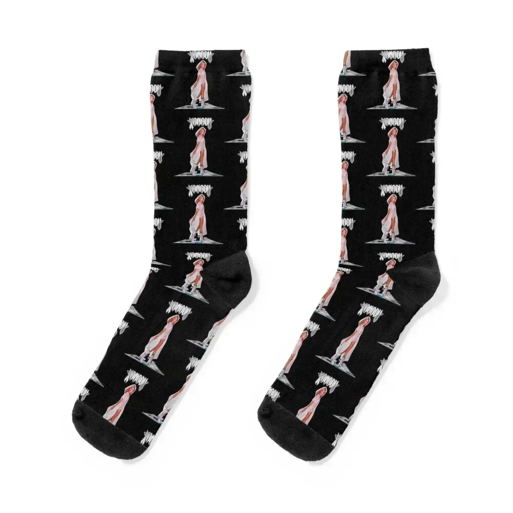 

Olivia Newton-John - Xanadu Classic Socks moving stockings Lots japanese fashion anti-slip Boy Socks Women's