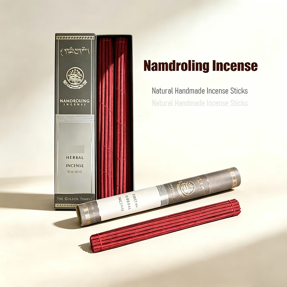 Old‑Stock Nepalese Namdroling Incense Sticks, Hand‑made Natural Tibetan Incense for Home Altar, Yoga & Zen Meditation