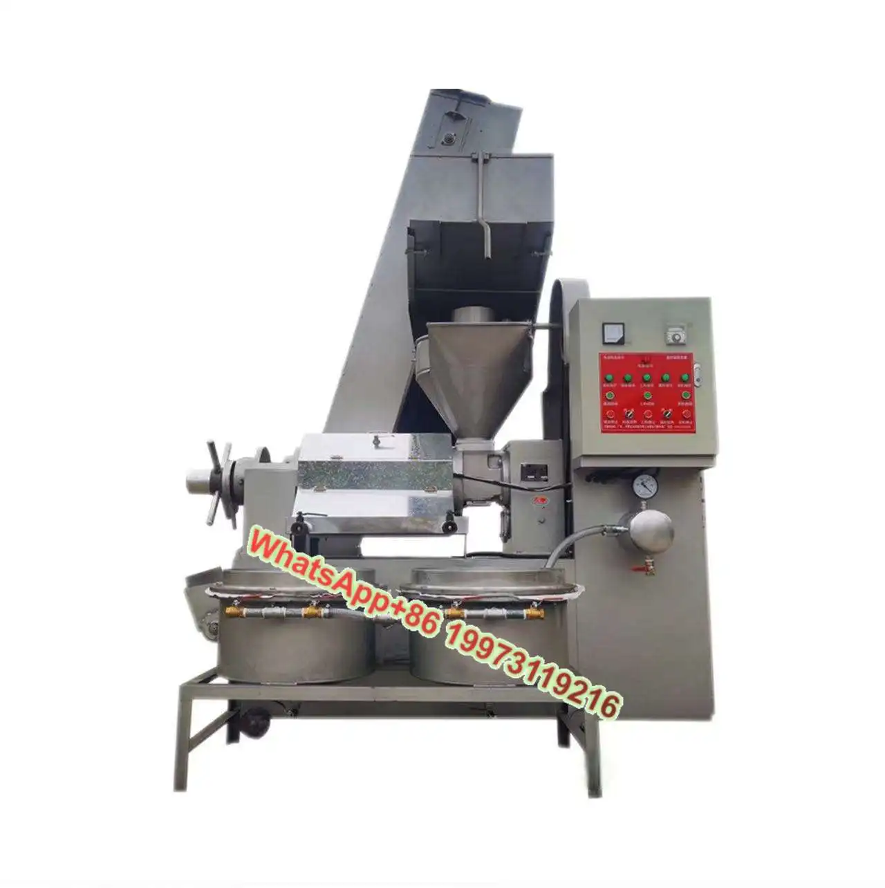 Máquina de prensado en frío con tornillo de girasol para granja, 50 kg/h, maní, soja, semilla de oliva, aceite de violación