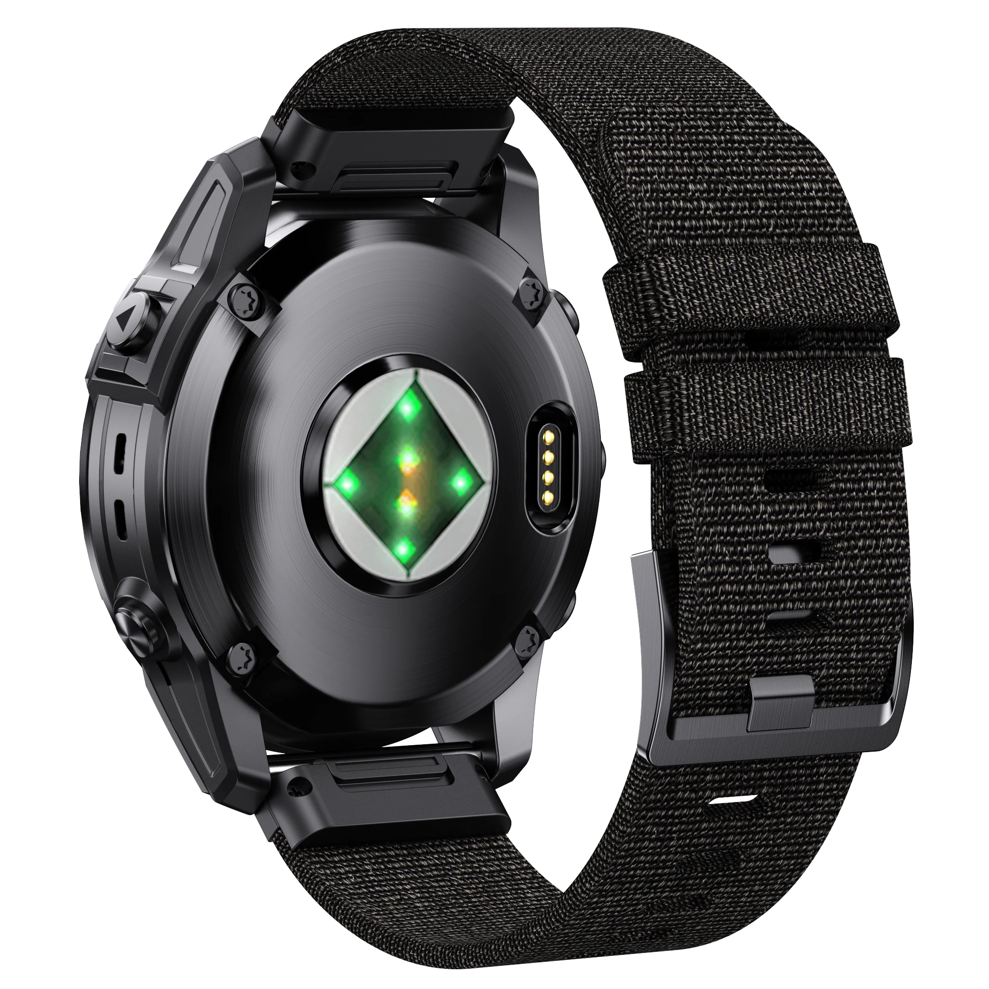 22 26mm Jacquardweave Nylon Strap for Garmin Fenix 7 pro/ 5/5X/5XPlus/6/6X/6XPro/7X, Quick Fit Watch Band, Bracelet for Tactix 7