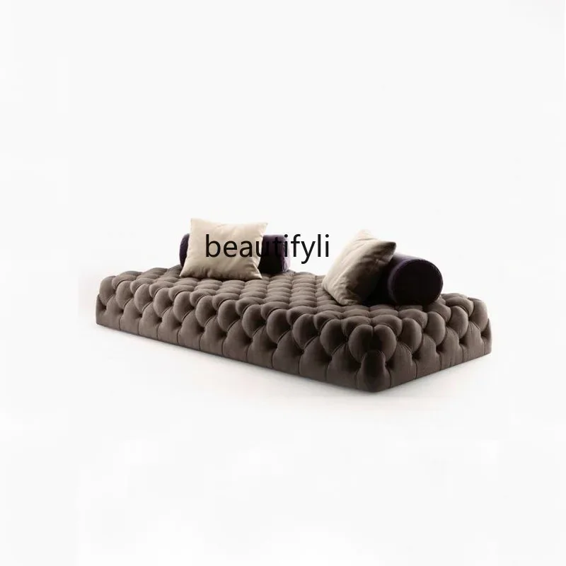 D132 American style light luxury sofa stool living room sofa cloakroom low stool clothing store shoe stool