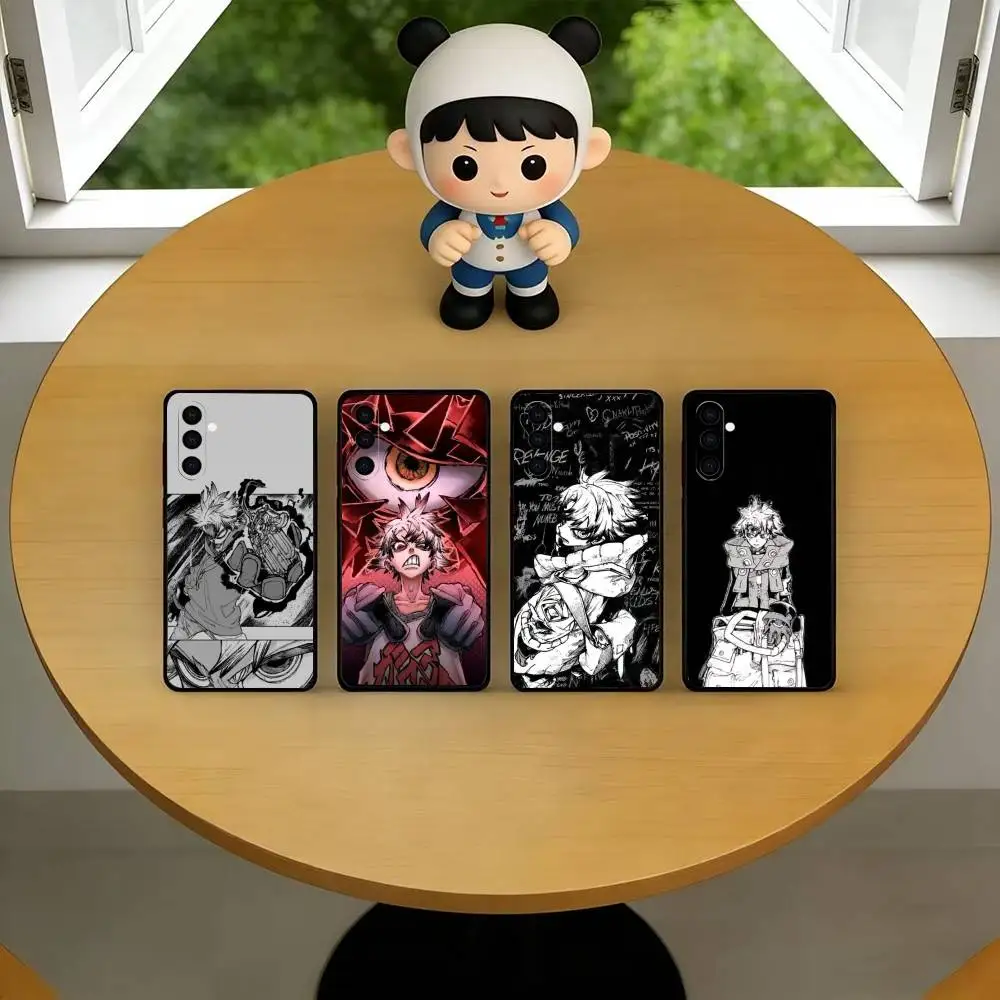 Anime G-Gachiakuta Phone Case For Samsung Galaxy A73,A72,A71,A70,A53,A52,A51,Others Soft Black Cover