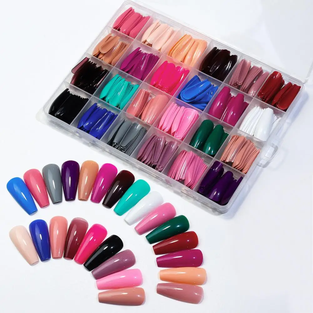 artificial-nails-attractive-square-glue-on-nails-diverse-styles-fake-nails-matte-soft-gel-nail-tips-beauty-supplies