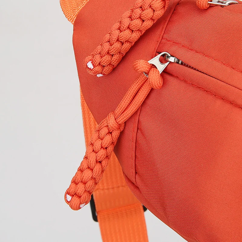Bolsa de pecho de nailon, riñoneras impermeables de gran capacidad para deportes al aire libre, correr, senderismo, bolsos de hombro de viaje + 1 regalo colgante, 1 ud.