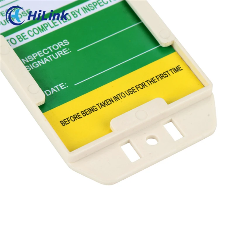 HiLink High Strength Multi-Functional Warning Sign Scaffold Holder Tag