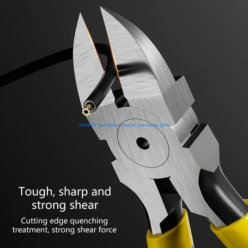 367D Wire Cutter for Crafting Nipper Tool Jewelry Pliers Flush Cutter for Artificial Flowers Jewelry Making Electricians