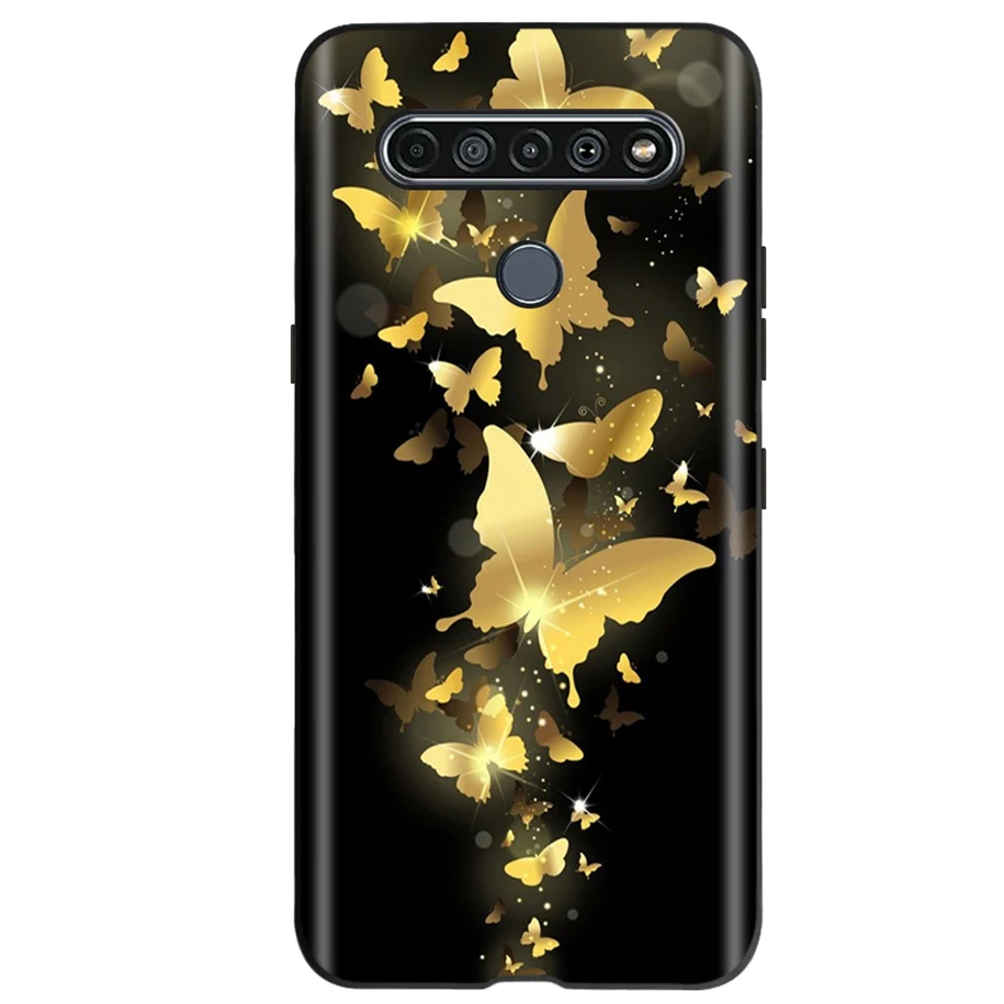 For LG K51S Case 2020 Cute Butterfly Printed Cover For LGK51S LM-K510 Soft Case For LG K41S LM-K410 Funda on LGK41S K 41S Bumper