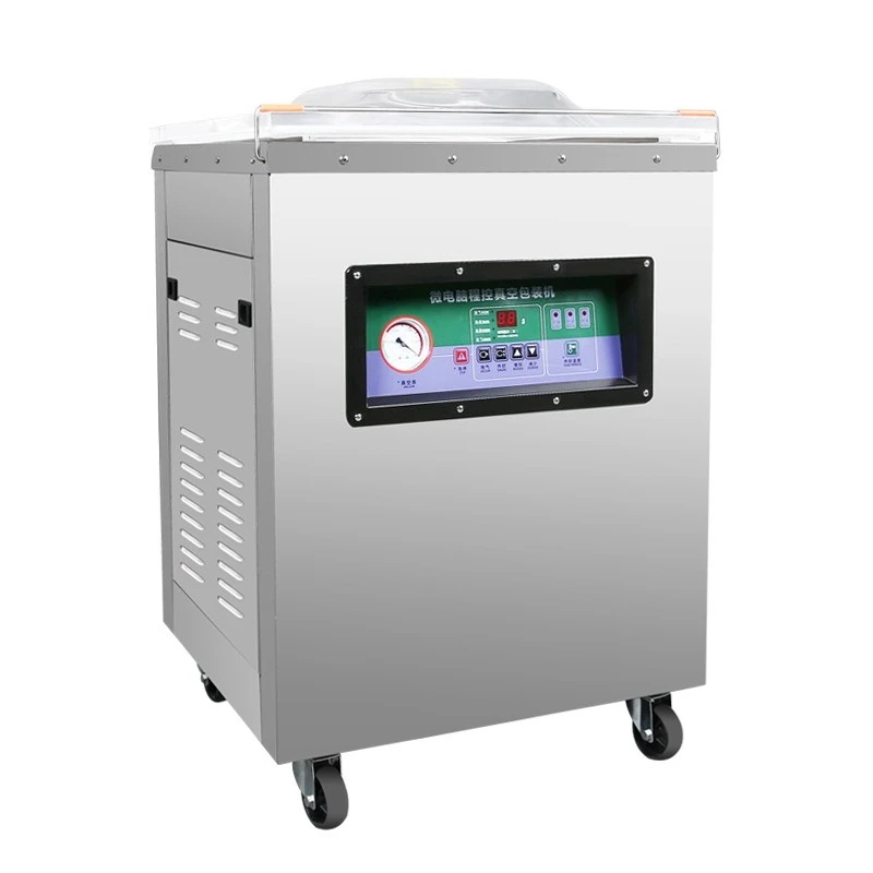 Industrial vacuum machine Single chamber vacuum sealing machine Automatic food commercial vacuum packaging machine Plastic bag