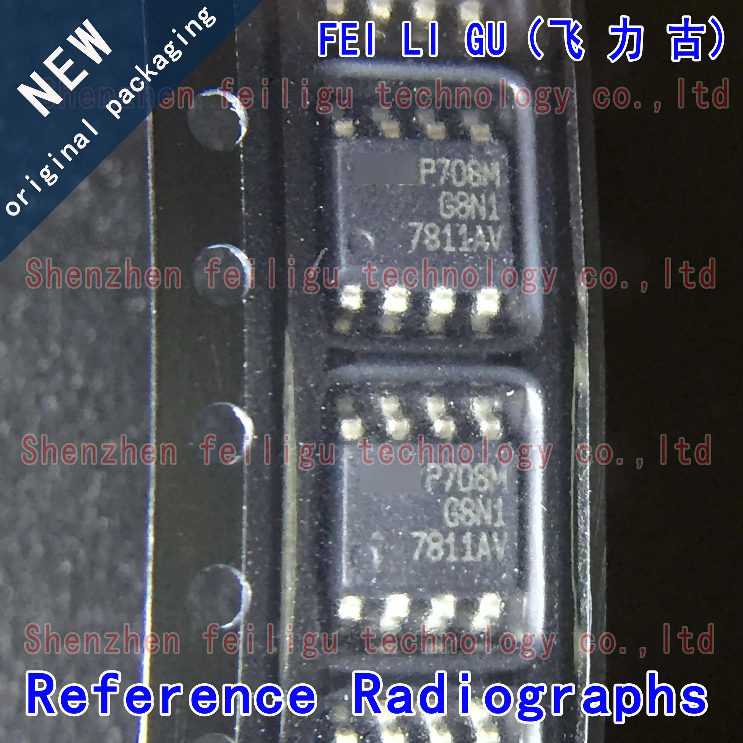 Écran d'impression à canal N, IRF7811AVTRPBF, IRF7811AVTR, IRF7811AV, 7811AV, GT: SOP8, 30V, 10,8A, MOS FET, 100% d'origine, 1-30 pièces, nouveau