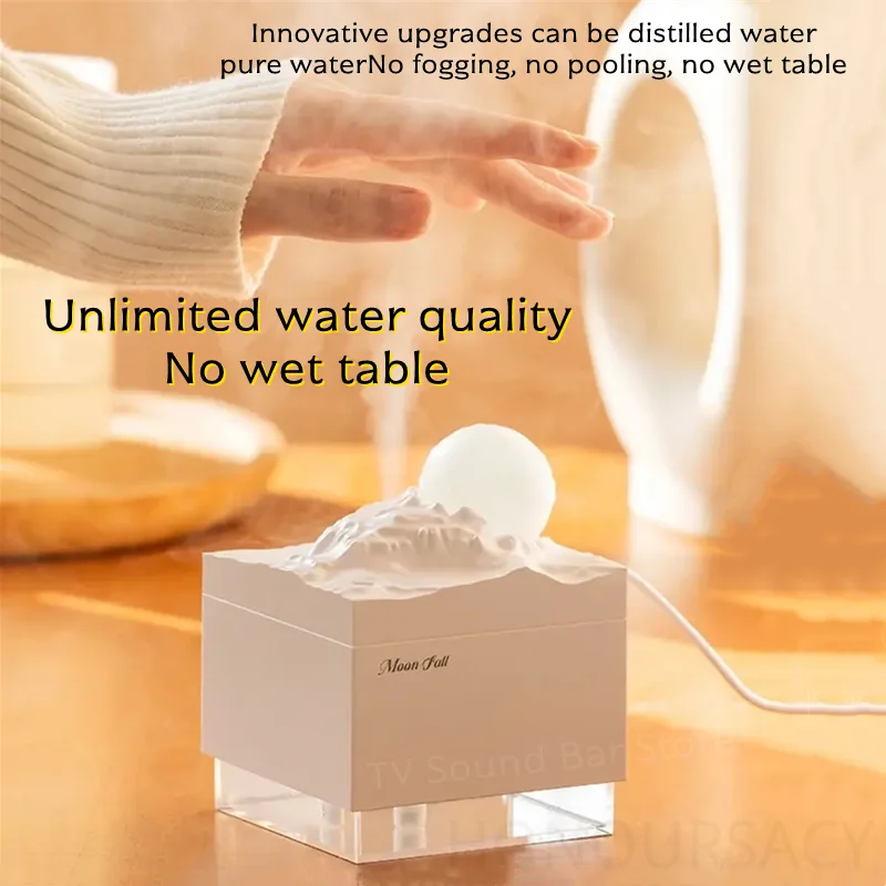 

Светодиодная лунная лампа с эфирным маслом, 300 мл, увлажнитель воздуха, аромадиффузор, ночник, увлажнители с туманом или ароматизатор для домашнего офиса