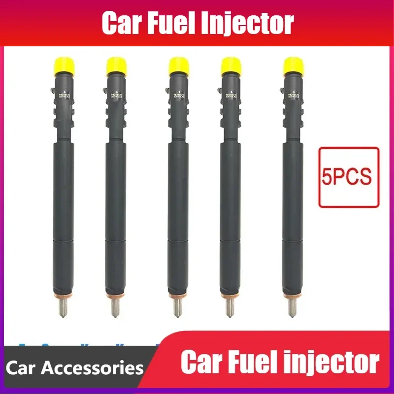 

High Quality Set Of 5 New Diesel Fuel Injector Nozzle For Ssangyong Kyron Rexton Rodius Stavic 2.7L Euro3 EJBR04601D A665017032