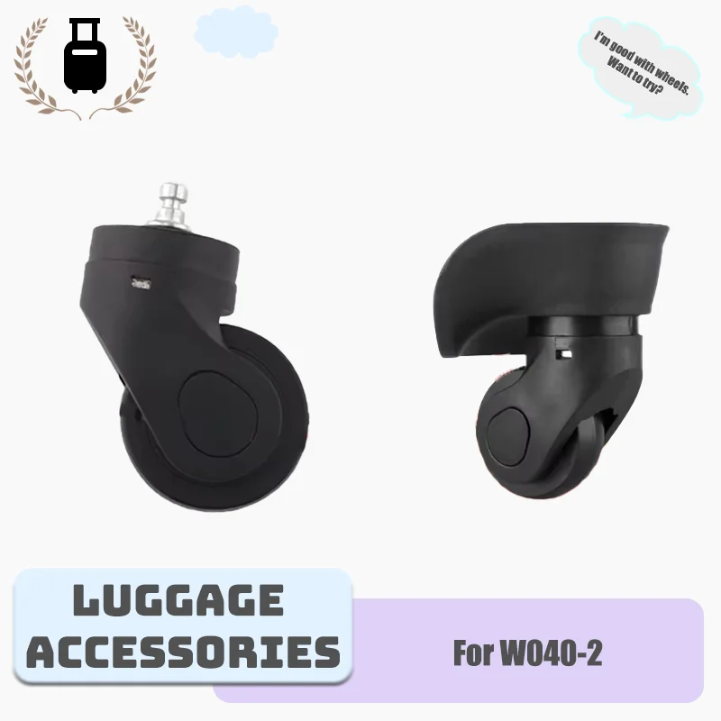 For W041-2 Replaceable Silent Swivel Wheels Enable Quick and Easy Installation on Luggage—Repair Damaged Wheels.