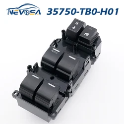 NEVOSA 35750-TB0-H01左側オート電動パワーウインドウコントロールスイッチホンダアコードex lx 2008 -2012 35750TB0H01 33 + 4ピン