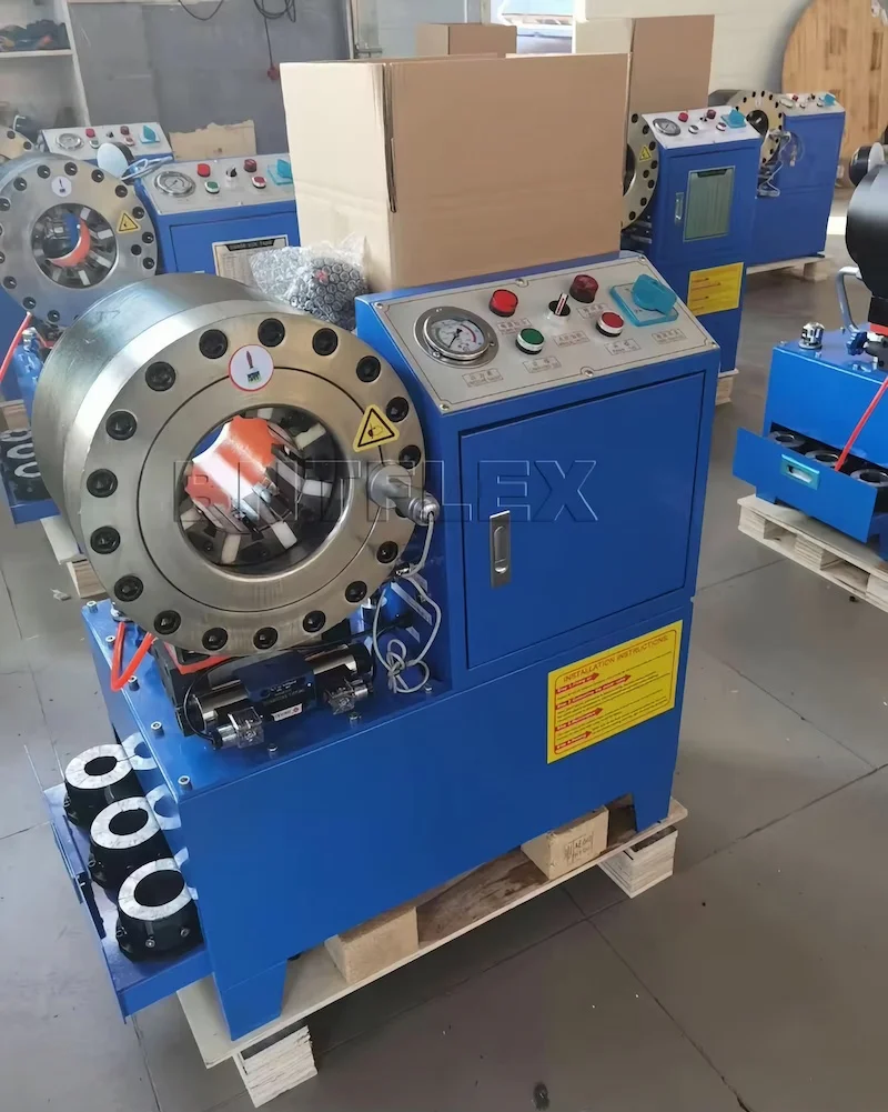 Portable Manual Hand Hydraulic Rubber Hose Crimping Machine Portable Hose Crimper for Rubber Product Making