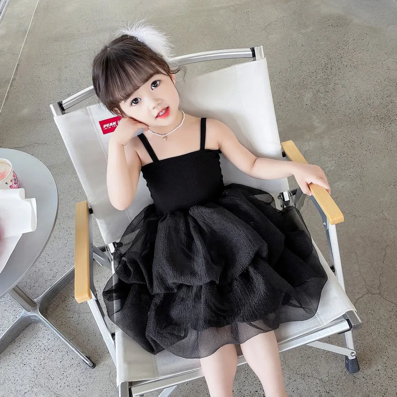 

Josaywin Dress for Baby Kids Girls Vestidos Casual Birthday Party Princess Evening Girl Dresses Sling Children Clothes Girls