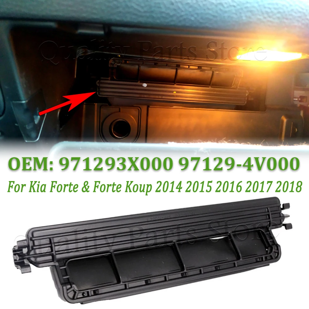 

1PC Car In-cabin Air Filter Cover Door For Kia Forte & Forte Koup 2014 2015 2016 2017 2018 971293X000 97129-3X000 97129-4V000