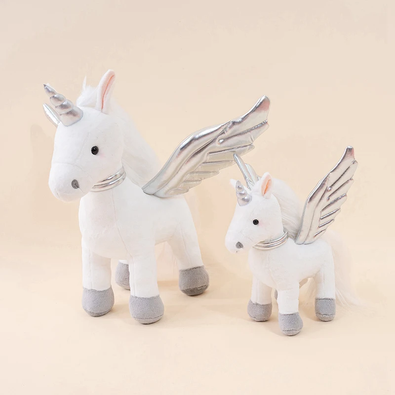 

Kawaii Unicorn Stuffed Animal Soft Unicorn Plush Toys White Unicorn Birthday Gift for Girls Baby Toddler Kids Party Home Decor