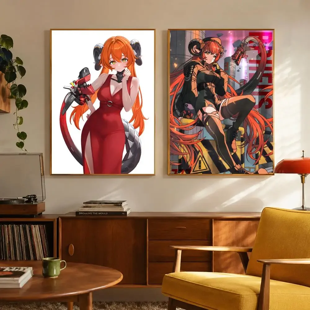 Game Character Honkai Star Rail Orphie Magnusson Poster Digital Solvent Print Waterproof PP Fade-Resistant Wall Art Room Decor
